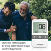 Metene AGM-513S Glucose Monitor Kit, 100 Glucometer Strips, 100 Lancets